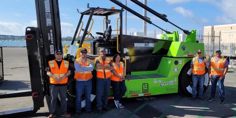 Port of San Diego Introduces Zero-Emissions Equipment