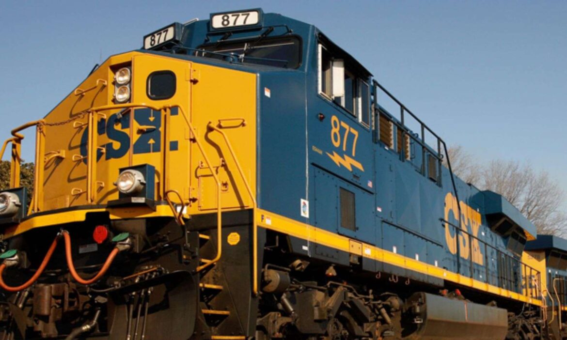 CSX unveils its first hydrogen-powered locomotive