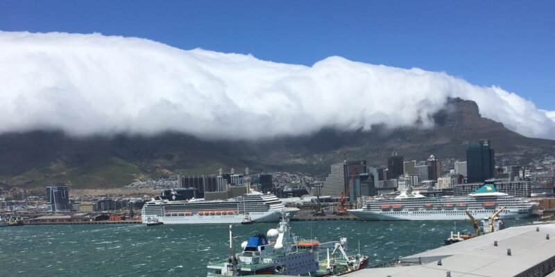 Fierce wind disrupts cargo at the Port of Cape Town