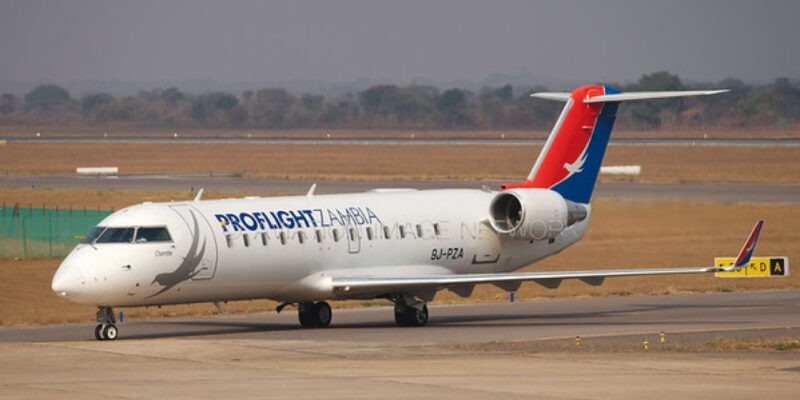 Proflight Zambia Expands Fleet with New CRJ-200 Jet, Strengthening Regional Operations